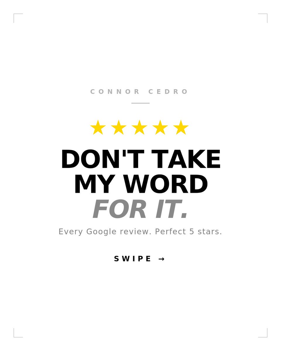 Connor Cedro tweet media