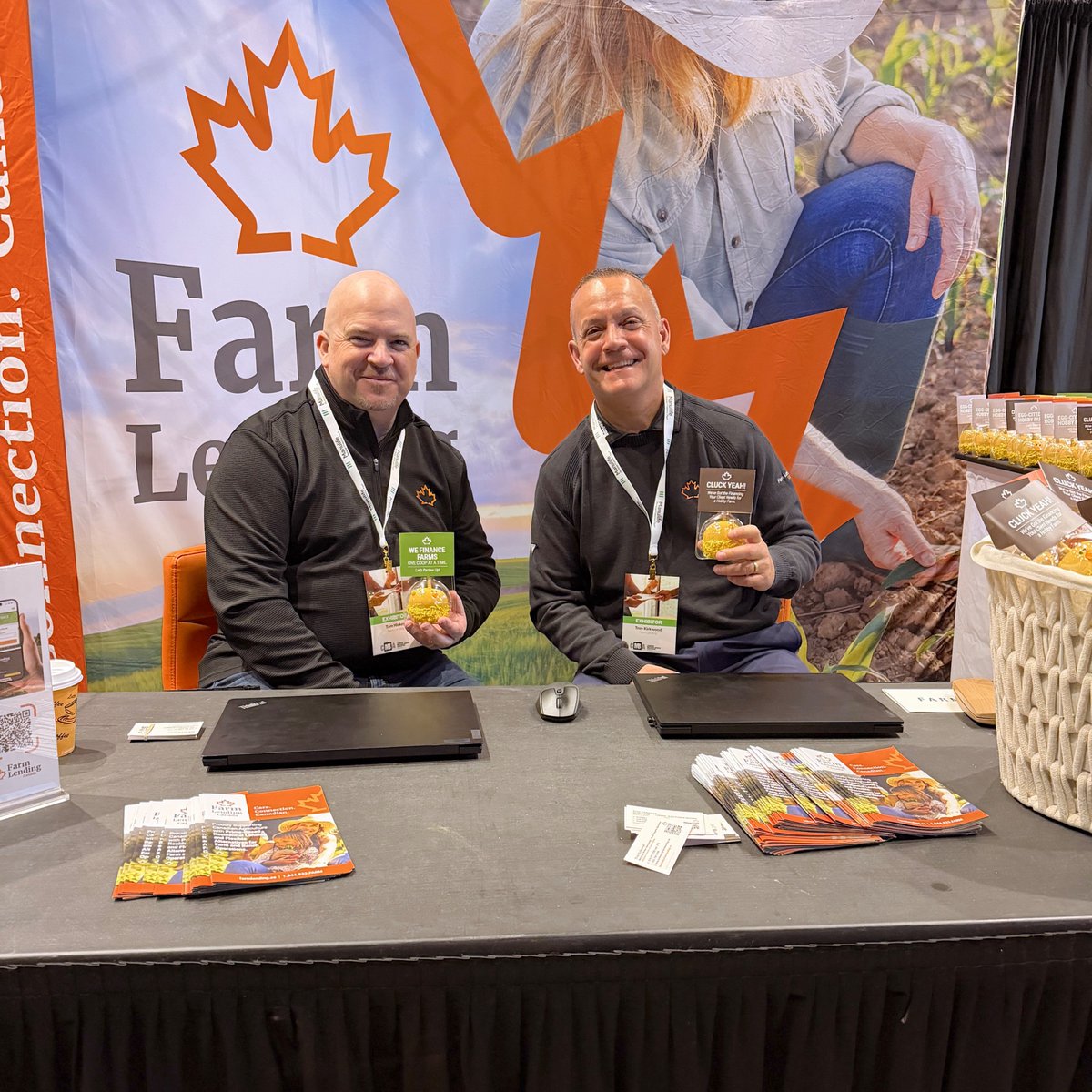 FarmLendingCAN's tweet photo. We’ve got something to cluck about at Booth 63! 🐥
Swing by to learn how we’re helping brokers find solutions for the deals that don’t quite fit the box.
We look forward to seeing you all at the @CMBAontario  2026 #TradeShow &amp; #Conference
#mortgagebroker #AltLending #CMBAontario https://t.co/nsXnqxp9Un