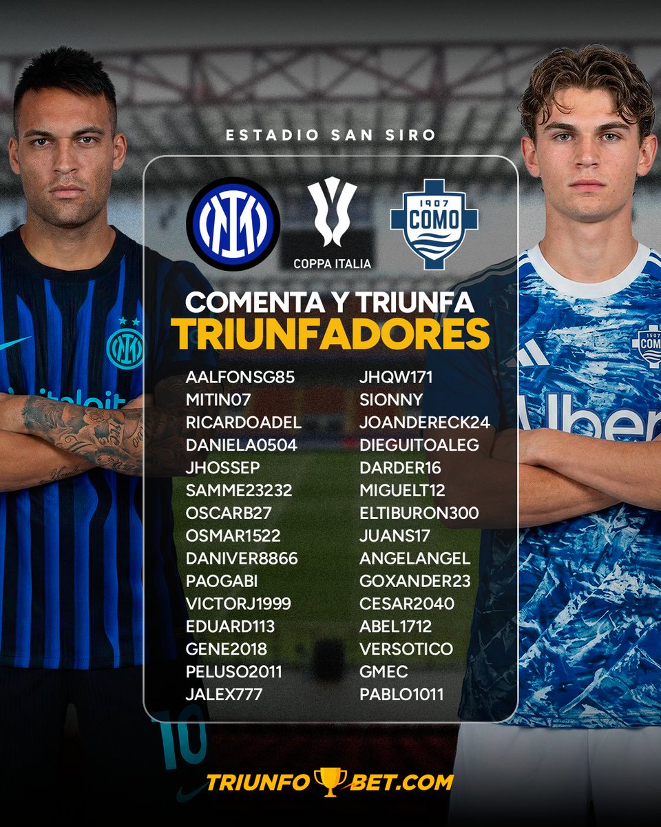 TriunfoBet | Apuestas Deportivas tweet media