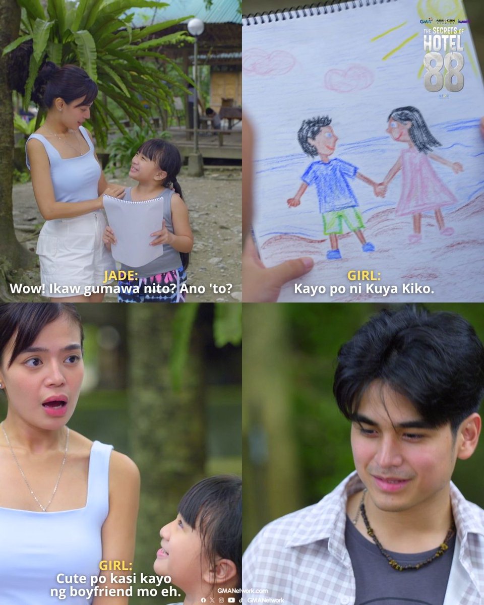 gmanetwork's tweet image. Nakakakilig naman! 😍 

#TheSecretsOfHotel88 | 9:35 PM on GMA and 11:25 PM on GTV
#TSOH88SecurityDeposit