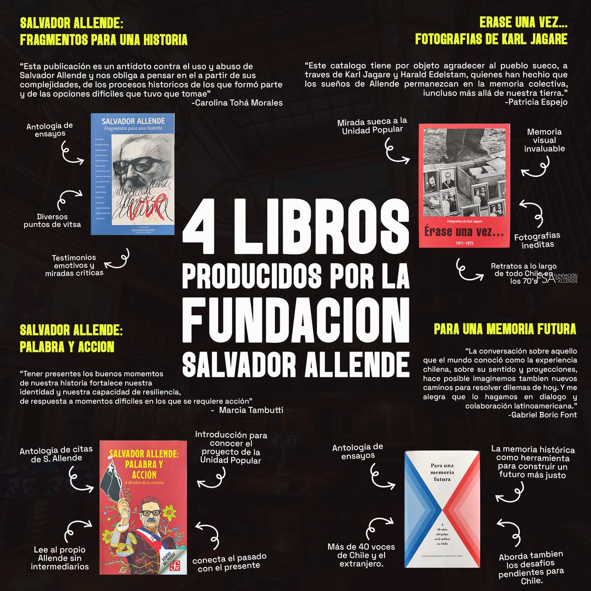 Fund. Salvador Allende tweet media
