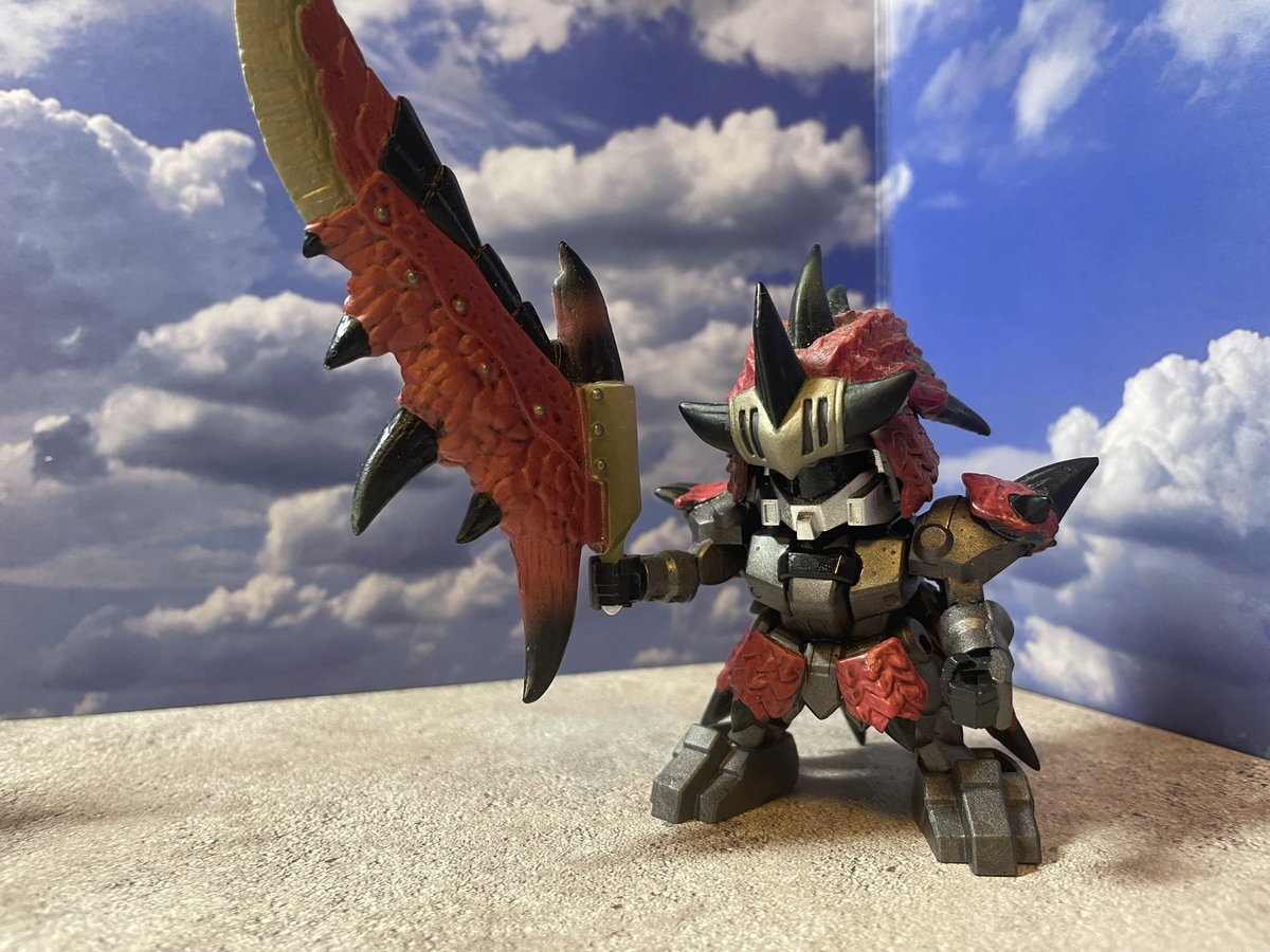SASSA10corsa's tweet photo. #ドラゴンの日
#SDWH
#部隊兵
#モンハン
#リオレウス
火龍ということでどうかひとつm(_ _)m https://t.co/hmOdIRGEsr