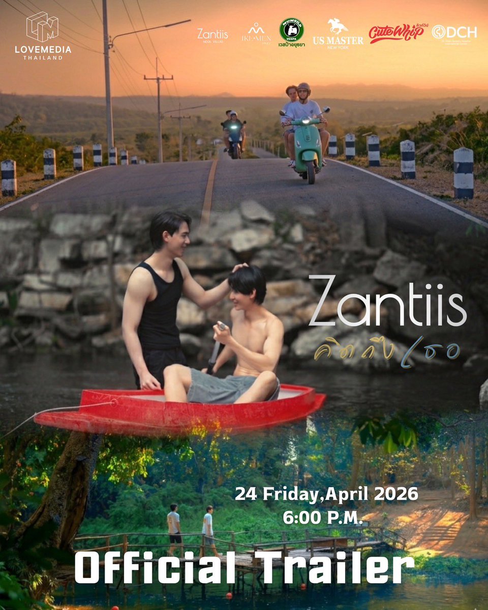 Folk9FamousEnt's tweet photo. พบกับ [Official Trailer] Zantiis คิดถึงเธอ | วันศุกร์ ที่ 24 เม.ย  เวลา 18.00 นี้ @YouTube : Lovemedia Thailand

[Official Trailer] Zantiis Miss You | This Friday, April 24th at 6 PM @YouTube : Lovemedia Thailand

#Zantiisคิดถึงเธอ
#RyuTeam
#พักใจให้หายเหนื่อย
#LovemediaThailand https://t.co/IzVUIy3yBg