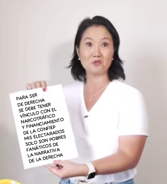aldebharam's tweet photo. @DerechaPeru SEGÚN KEIKO NO ERES DE DERECHA SOLO UN MISERABLE FANÁTICO QUE REPITE LO QUE LEE EN EL TROME. https://t.co/09JGHimHNO