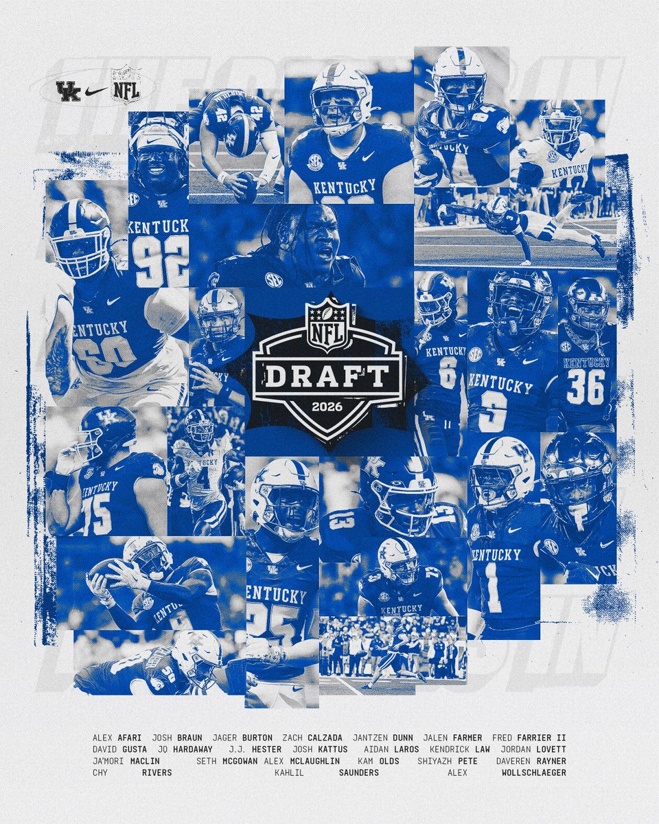 UKFootball's tweet image. It's #NFLDraft Day 😼

Good luck to all of our Cats.