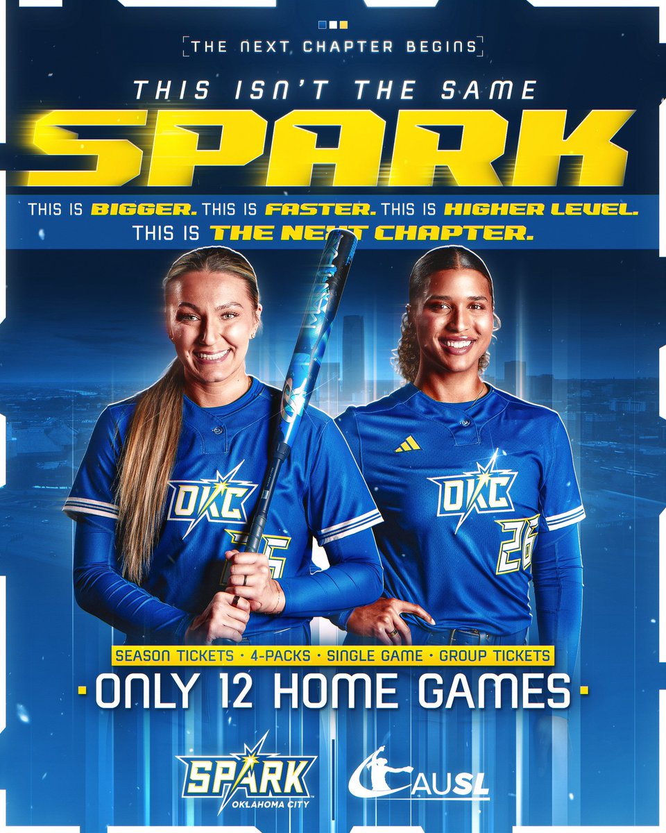 Oklahoma City Spark | AUSL tweet media