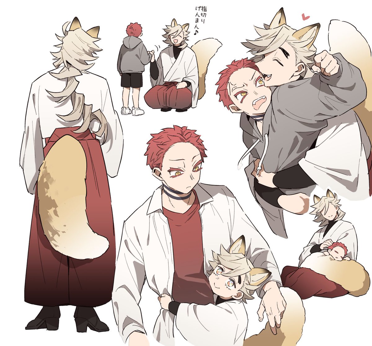 matyomorizou's tweet photo. 🦊🌈❄️ https://t.co/EE51BXIdQ0