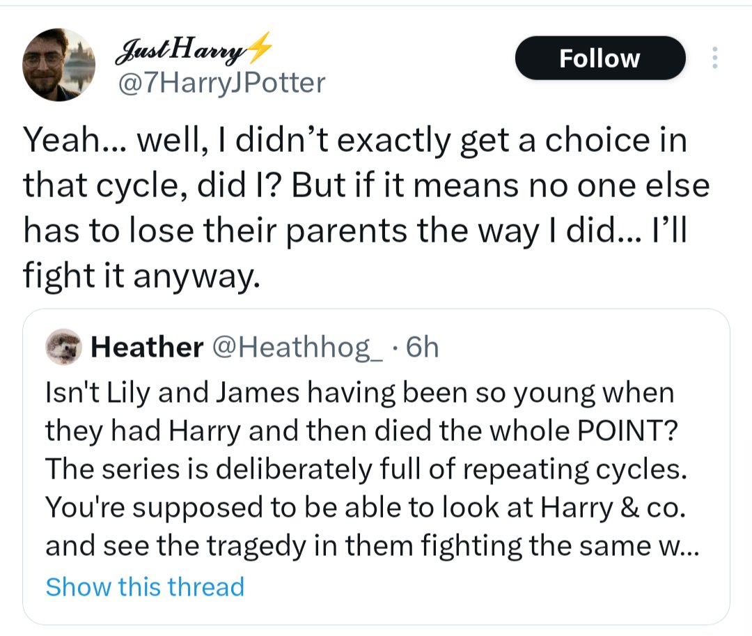 Alright Harold, pack it in