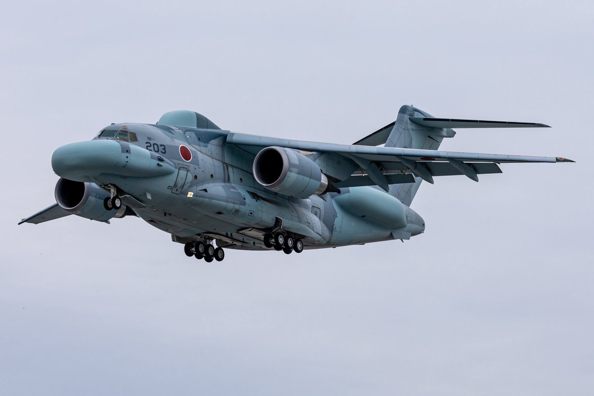 jp7emu's tweet photo. Kawasaki C-2”SOJ”
68-1203
RJNG 2026.4.22 https://t.co/VPvOeBwVSR