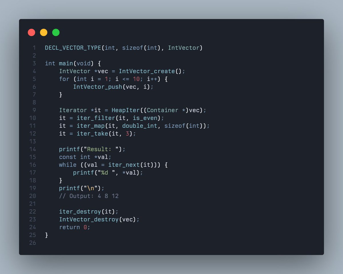 asadichel's tweet photo. seamless pipelines. functional C. lol.

https://t.co/6rvTFAYBBN https://t.co/vjTa1cCmMf