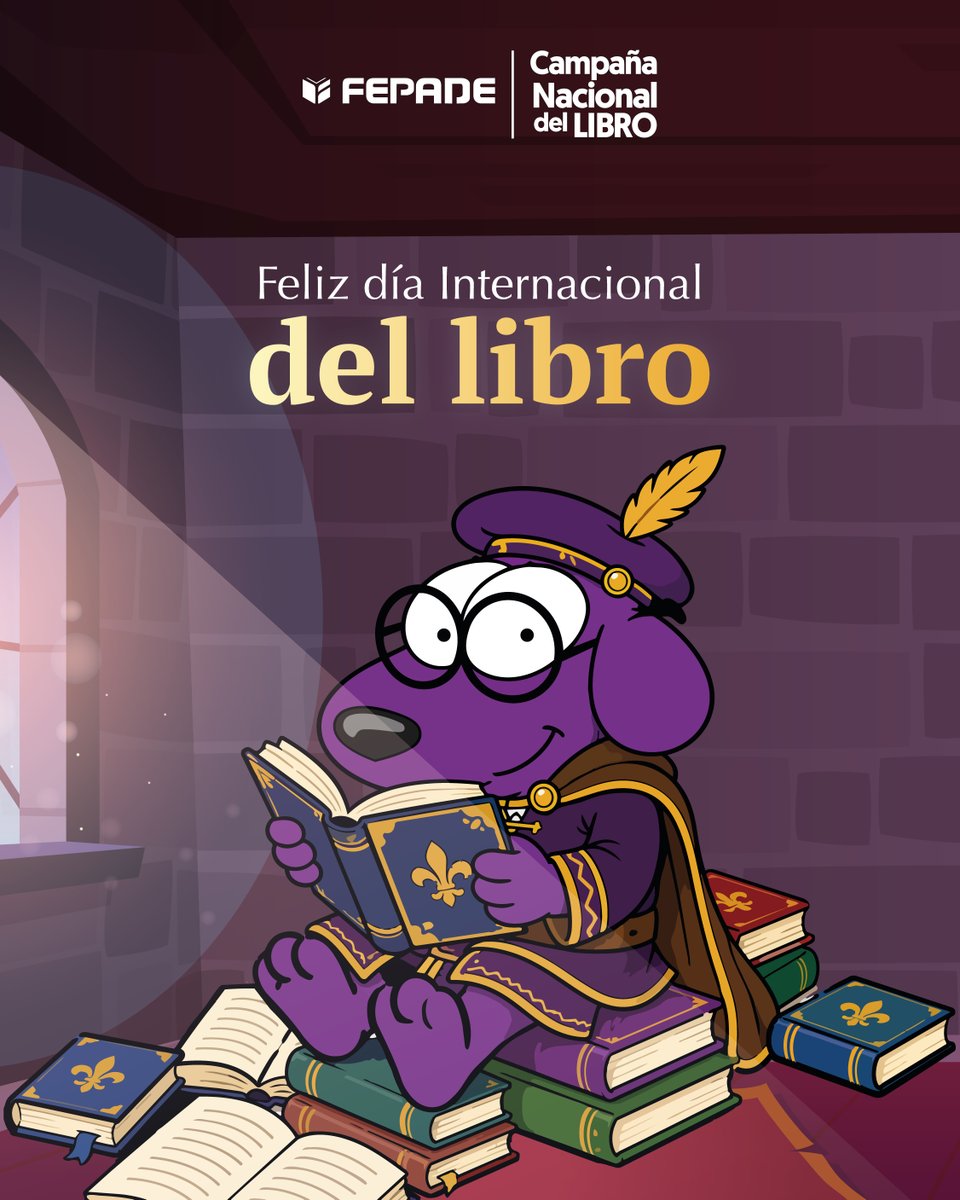 FEPADEsv's tweet photo. En FEPADE creemos en el poder de los libros porque son la base del aprendizaje. Leer no es solo adquirir conocimiento, es formar personas capaces de transformar su entorno. Hoy, en el Día del Libro, recordamos que cada página leída es un paso hacia un mejor futuro. https://t.co/niQ7uWoUAQ