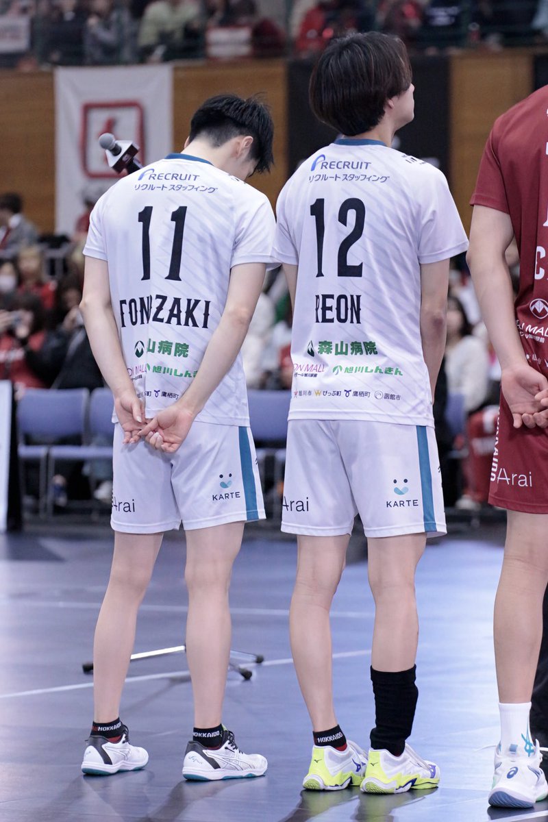🗓️2026.04.12
🏐ヴォレアス北海道 VS 東京グレートベアーズ
📍リクルートスタッフィング リック＆スー旭川体育館
#ヴォレアス北海道 
#外崎航平 選手
#荒尾怜音 選手