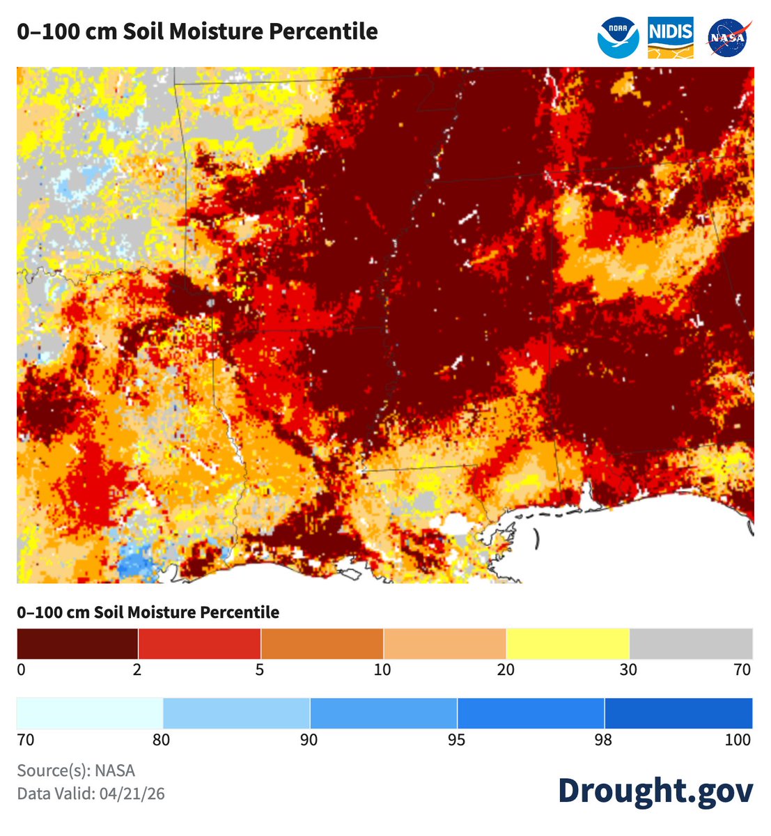 NIDIS Drought.gov tweet media