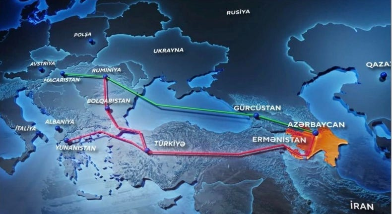 #CIA #HormuzBlockade #SouthCaucasus The Hormuz blockade, the South Corridor, and the TRIPP https://share.google/aimode/piMEgseXqypCaJMau AI Mode The Strait of Hormuz blockade, the South Corridor, and TRIPP represent interconnected geopolitical developments centered on global trade routes and the ongoing 2026 conflict between the U.S., Israel, and Iran. [1, 2, 3, 4, 5] The Hormuz Blockade As of late April 2026, the Strait of Hormuz is under a "double blockade" that has severely restricted global oil and gas transit: [1, 6, 7] U.S. Naval Blockade: On April 12, President Trump ordered U.S. Central Command to implement a naval blockade of all maritime traffic entering and exiting Iranian ports. 