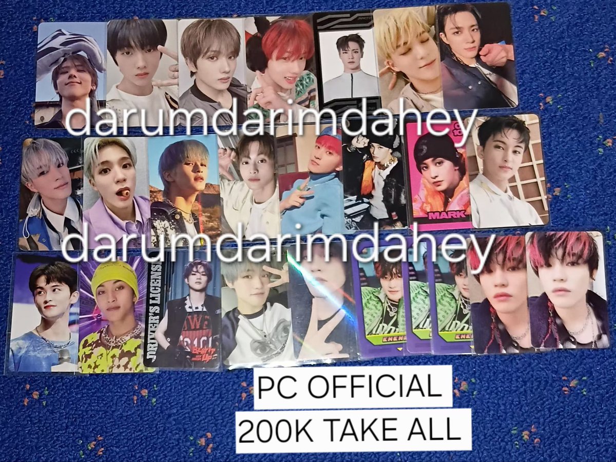 darumdarimdahey's tweet image. WTS PC OFFICIAL NCT DREAM
Take all only, ready ina
❌️ admin 🍊
Bisa split pay atau full pay 🍊

Tanya-tanya boleh DM aja yaa

#sell #buy #wts #wtb #nct #mark #jeno #chenle #jisung