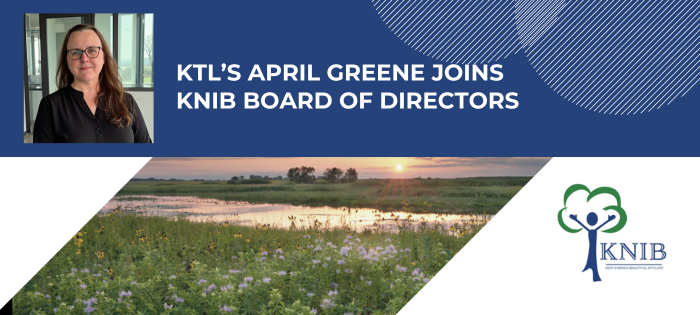Kest_Tellevate's tweet photo. KTL Senior Associate April Greene, CSP, CHMM, was recently invited to join the Board of Directors for Keep Northern Illinois Beautiful (KNIB). KNIB aims to inspire citizens to to improve and beautify their community and environment. https://t.co/Am5z64jpKW https://t.co/zkbMcqvcDV