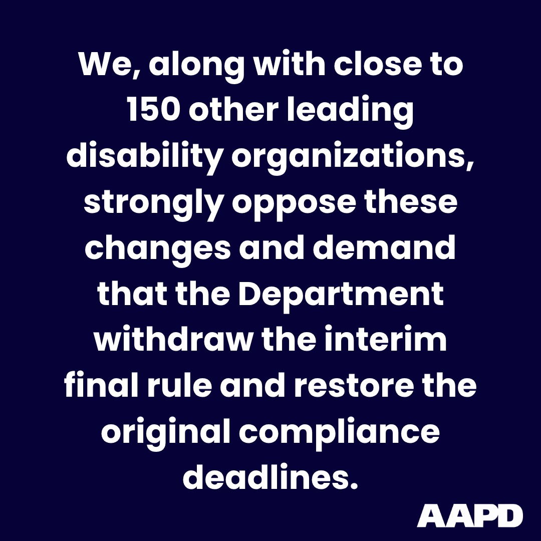 AAPD tweet media
