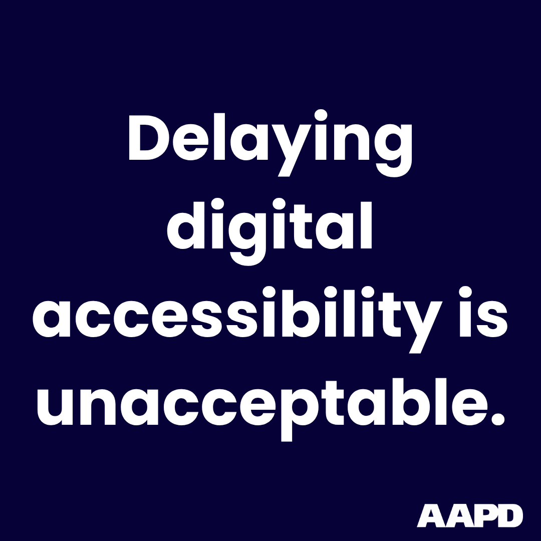 AAPD tweet media