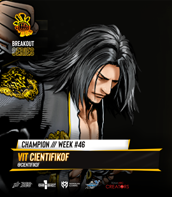 BreakoutES's tweet image. 💫 Breakout Series: #CityOfTheWolves #46

Congratulations to @CientifiKOF!!!

🏅 Your BES Top 8:
@JohnyKOF / Son Terrgeta / @NinjaElk_ / @MrAnnual / Me Jak22 / @IncredibleFuzz / @datboijuicetv

🎙️ Special Thanks to: 
@Marcopolo177, &amp;amp; @CaptainNoFun_G

#FatalFury #BreakoutSeries