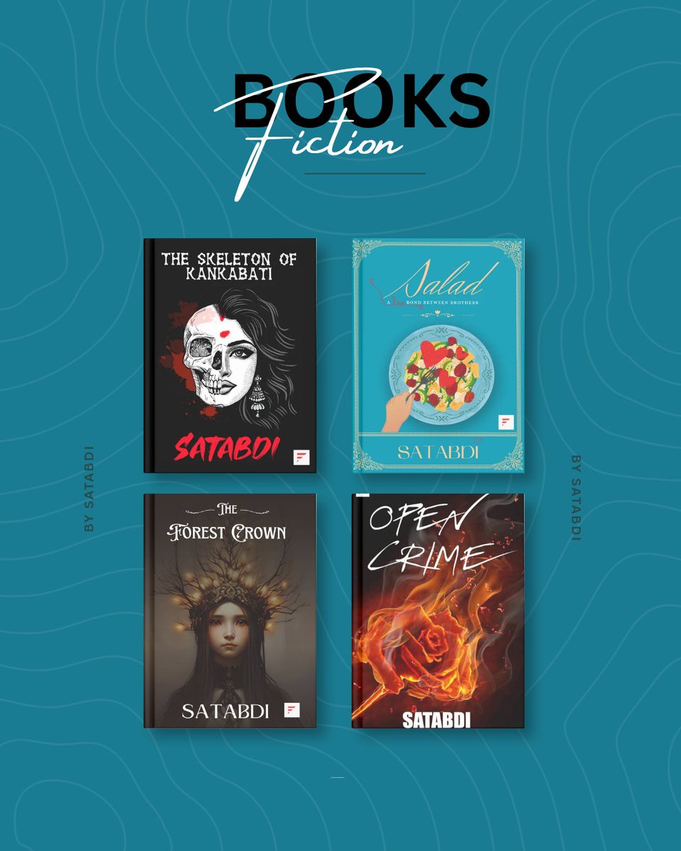 SatabdisArt's tweet image. From canvas to pages…
Not every idea becomes a painting.
Some insist on becoming books.
On World Book Day, sharing the worlds I’ve written—fiction, thought, and everything in between.
Still creating. Still writing. 📖
#WorldBookDay #AuthorLife #CreativeJourney #WritingCommunity