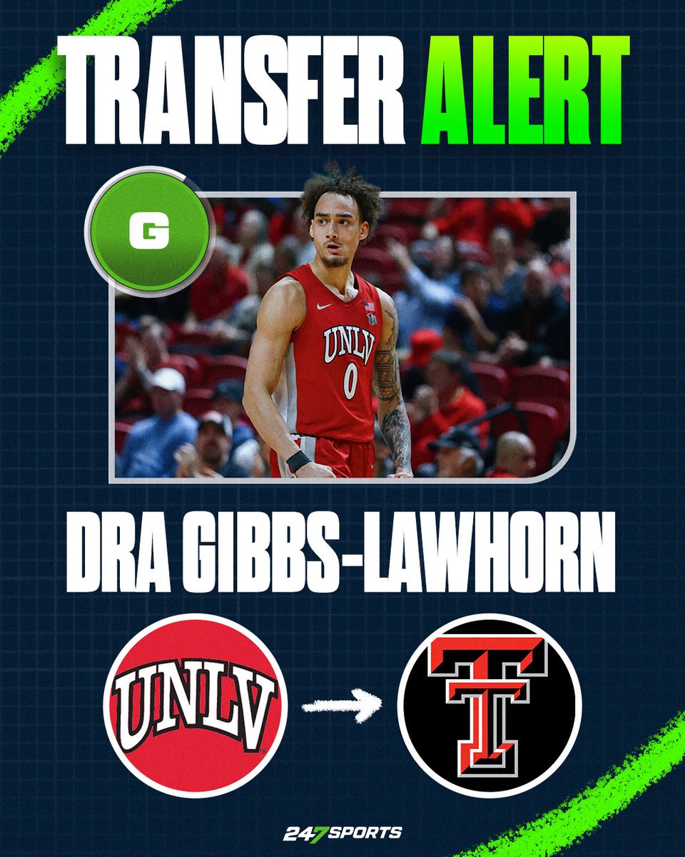 DushawnLondon1's tweet image. NEWS: Texas Tech has landed a commitment from UNLV transfer Dra Gibbs-Lawhorn, source tells @247Sports 

247sports.com/player/dra-gib…