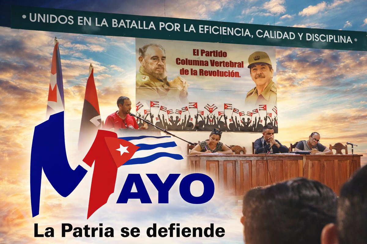 Plenaria1roDeMayo #EducadoresPresentes
<a href="/CubaMined/">MINED</a>