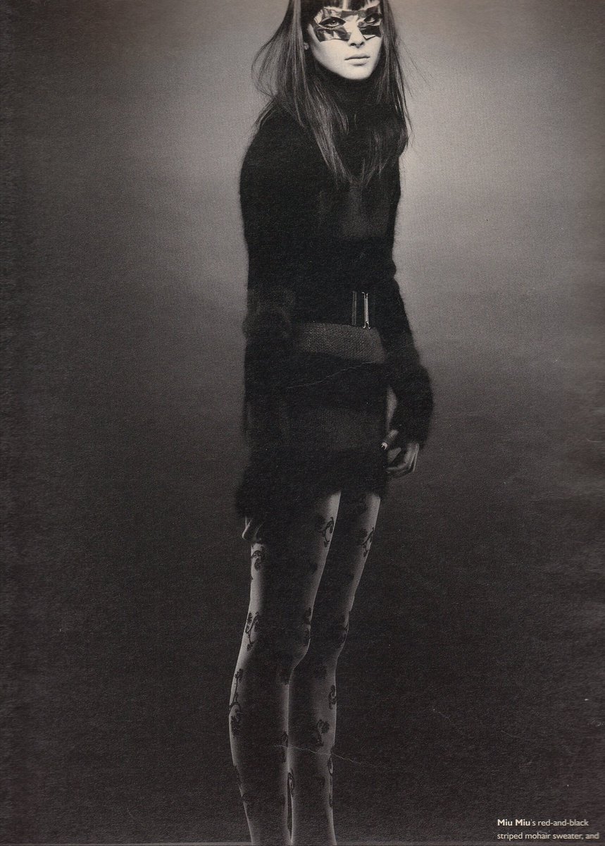 tasha tilberg for W magazine february 2001 by craig mcdean