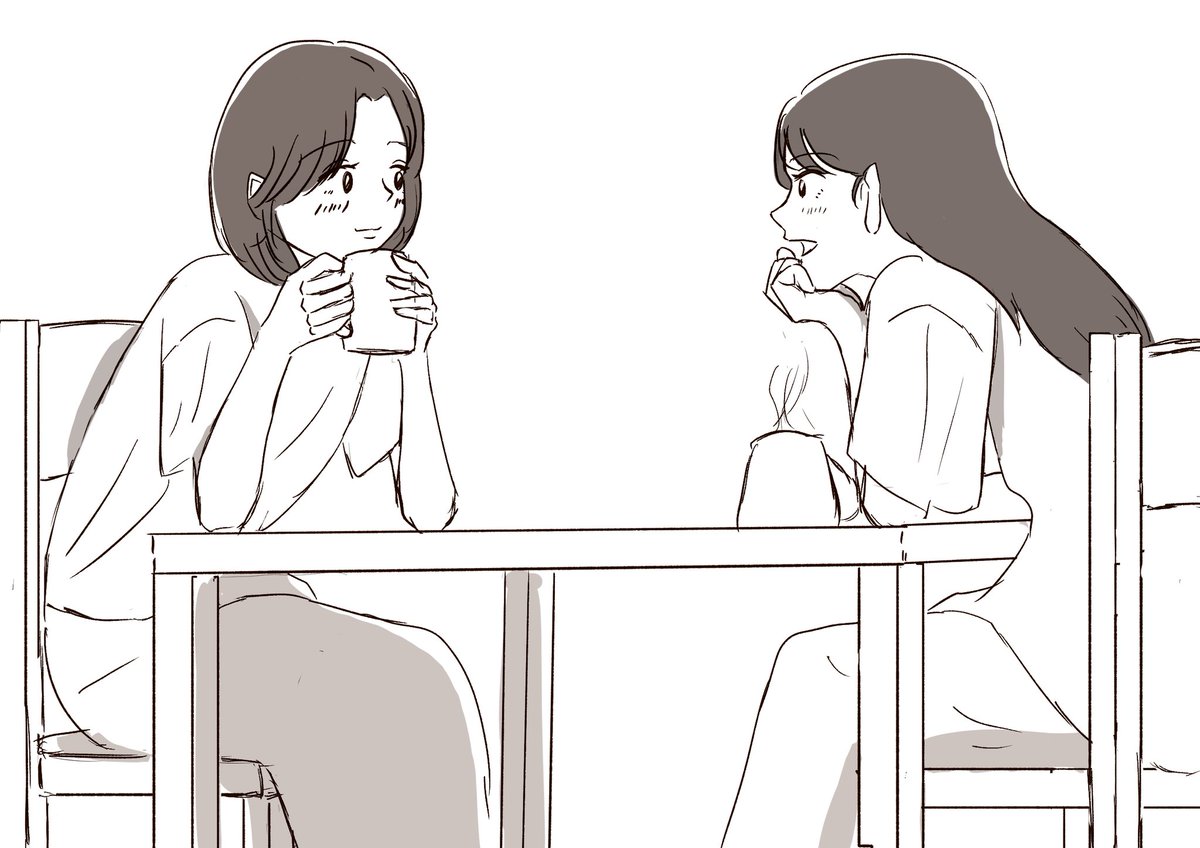 習作🌸❄️
🌙ちゃん寝たあと、2人でお話とかしてそうだなぁというのを描きたかった…
(ザーッと描いたから色塗る気力無かった😇)