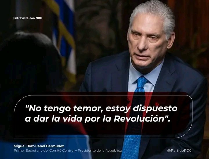 "El liderazgo no se trata de títulos, de trata de inspirar"

#YoSigoAMiPresidente
#ProvinciaGranma