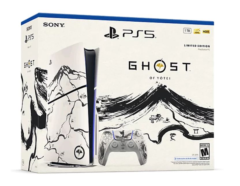Wario64's tweet image. PlayStation 5 Digital - Fortnite Bundle is $399 at PS Direct buff.ly/ZfwtsXV 

PS5 w/ Disc Drive - Ghost of Yotei Limited Edition Bundle $599 buff.ly/LNrFLnQ #ad
