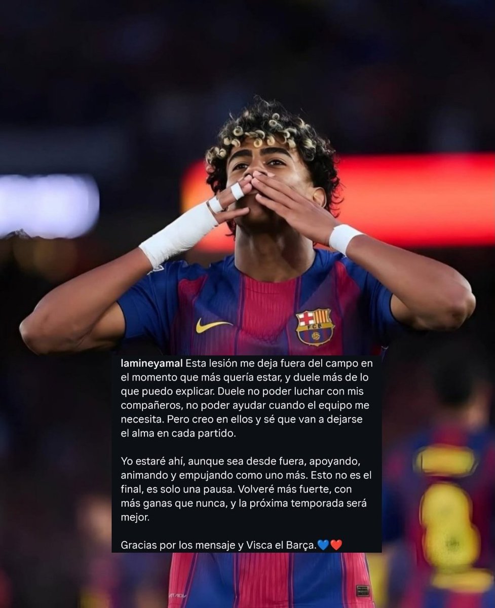 Sus compañeros solo tienen una misión, terminar sin él lo que empezaron

No le decepcionen