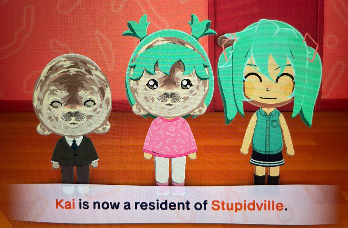 seal and miku have a nonbinary child named kai