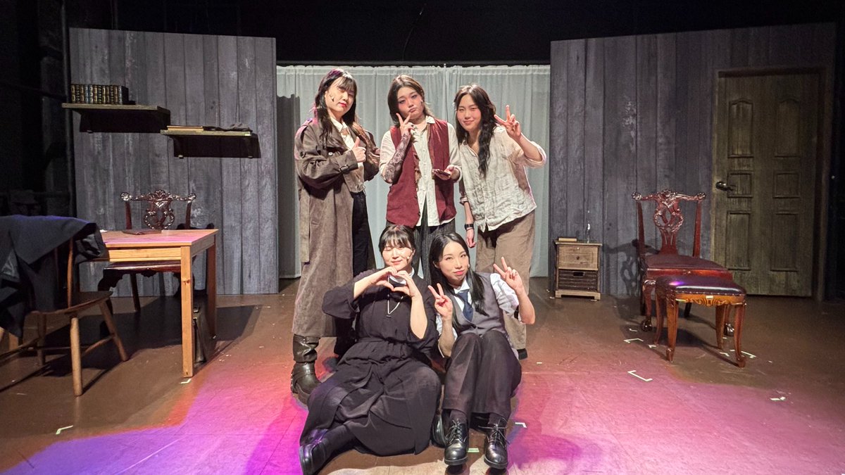 projectkyhd's tweet photo. [#카라마조프시리즈] 페어첫 사진📸

#김희재 #한재원 #이은비 #양예진 #전진 #길유진 배우의 첫 공연에 함께해주셔서 감사합니다. 

뮤지컬 〈카라마조프: 시리즈〉— 이반 편&amp;그루첸카 편
2026. 4. 23 - 4. 26
대학로 업스테이지

#뮤지컬 #카라마조프이반편 #카라마조프그루첸카편 #여배카라마 https://t.co/6baMNeBLlF