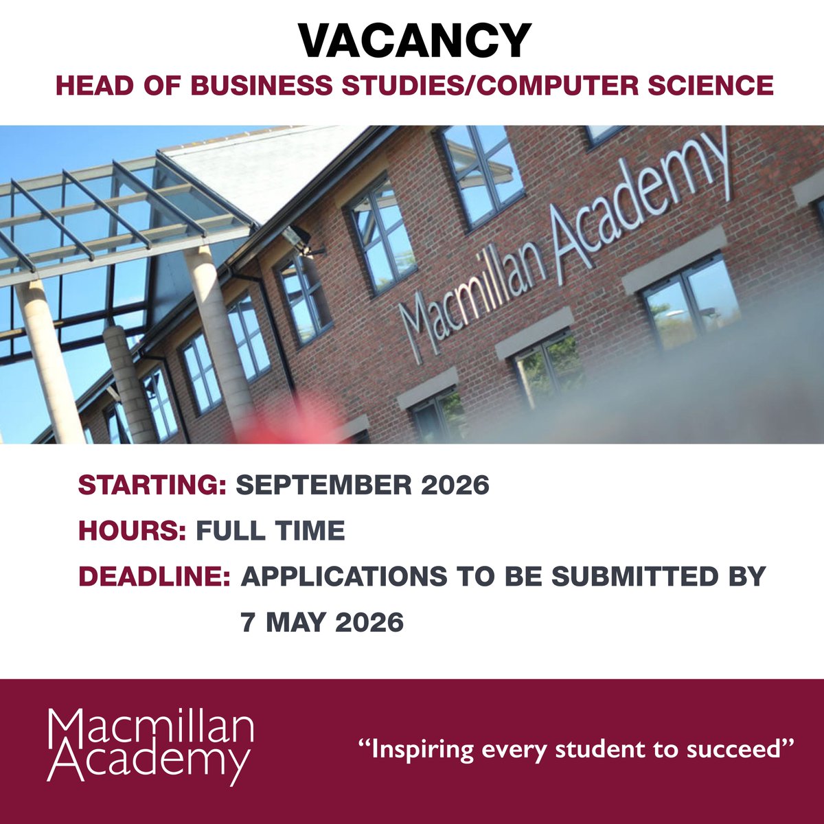 Macmillan Post 16 tweet media