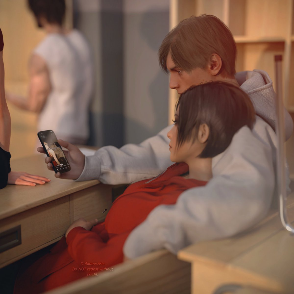 High school years~❤️
~~~
•Dm for commission art.✨
•Do not repost without credit please💞
•Thank you for support🫶🏻
~~~
#aeon #adawong #leonkennedy #3Dfanart #ResidentEvil2Remake #re9