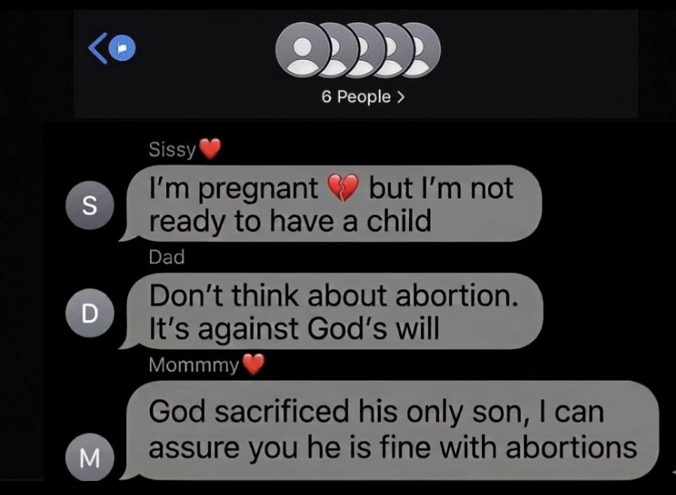The family group chat going crazy bout my sister’s pregnancy lmfao