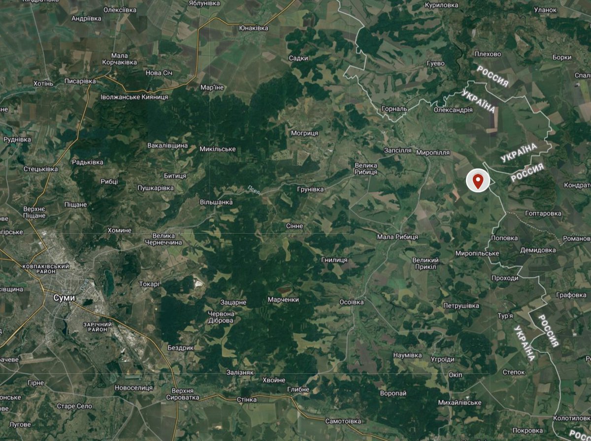 SumchaninOSINT's tweet photo. 21st Infantry Brigade of the Armed Forces of Ukraine hits Russian positions near Myropilla
1:26: 50.993179,35.316483
Source:https://t.co/4bbTjJPTJL
#OSINT #Ukraine https://t.co/MQ7kgO2h6d