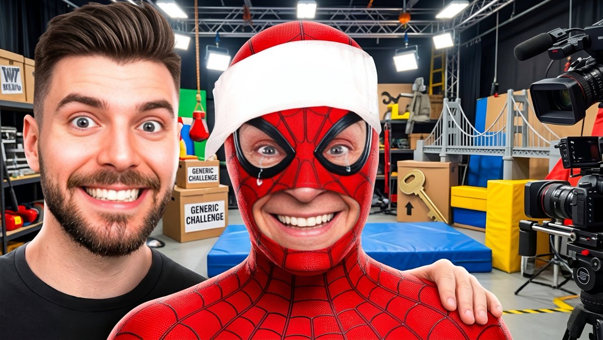 HiteshSola78842's tweet image. Redesigned a classic @MrBeast thumbnail using AI. 🚀
​Left: My AI Remaster
Right: Original
​Focused on making it more vibrant and unique for challenge channels. What do you think? ⚡
#ThumbnailDesign #YouTubeGrowth #AI