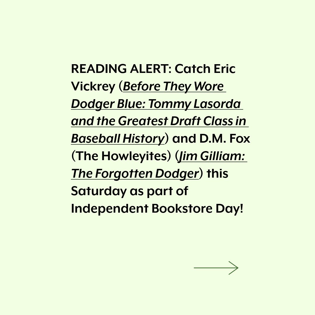AugustPubs's tweet photo. Catch Eric Vickrey and D.M. Fox as they sign their books at Independent Bookstore Day on Saturday–a good time to drop by your local indie bookstore and request they carry August Publications titles. Full details here: https://t.co/9lp1j46PTx https://t.co/yYbLOh9w6a