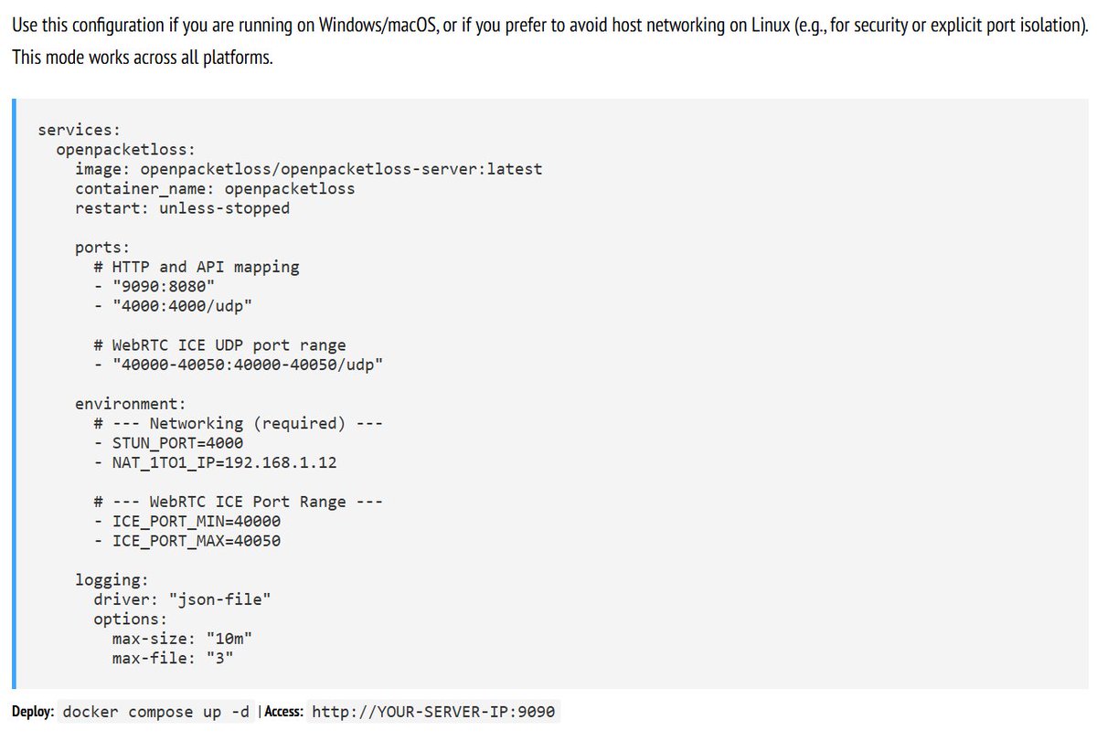 OpenPacketLoss tweet media
