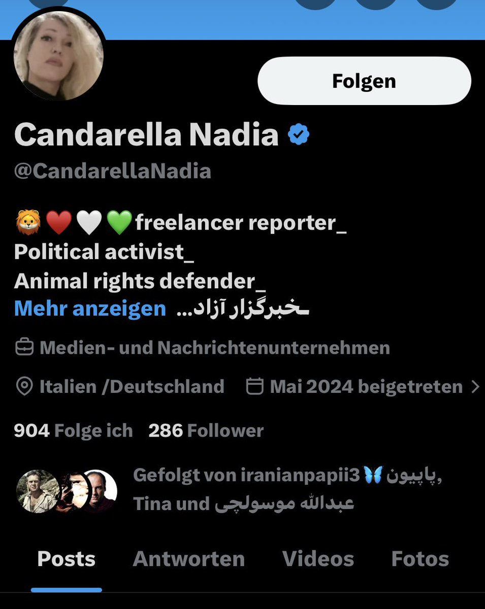 Agatha Christ 🇮🇷 🇩🇪 tweet media