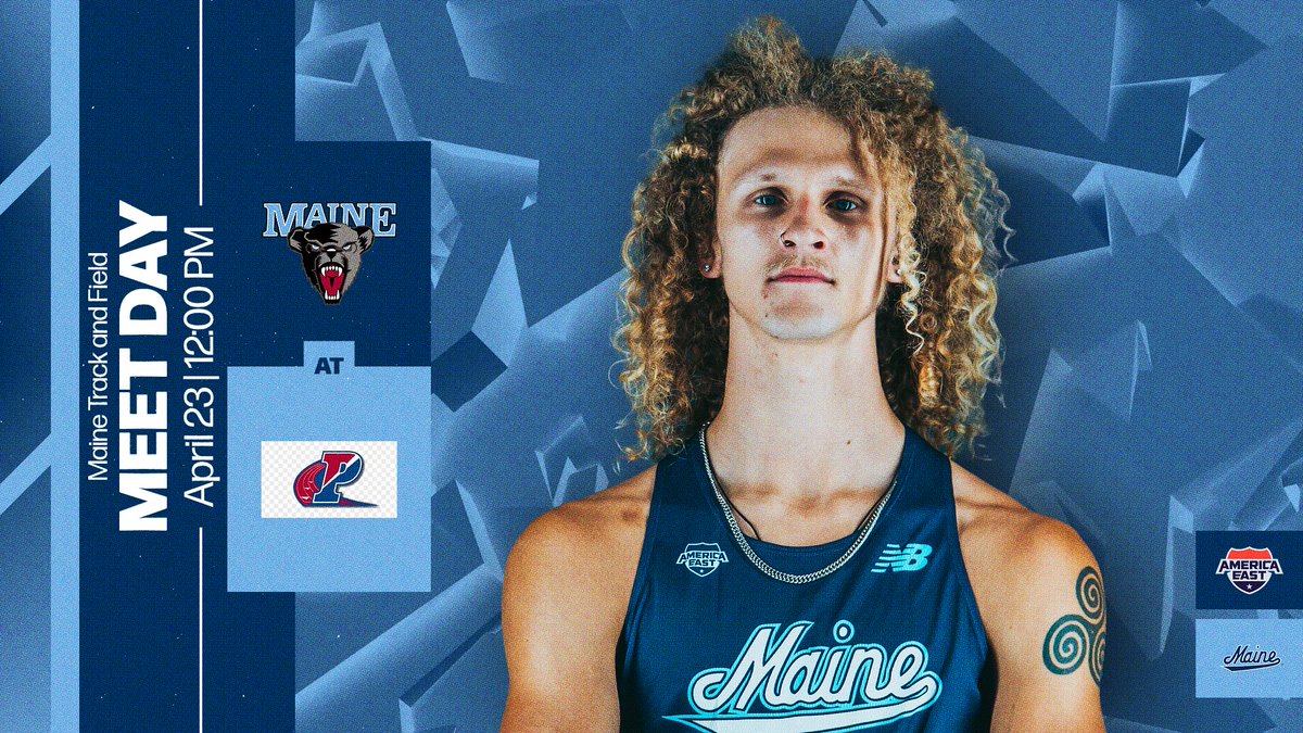 MaineXCTF's tweet photo. The Black Bears are taking over Philly!

🆚: Penn Relays Day 1
 📍: Franklin Field
 🕕: 12:00 PM
 📺: FloTrack
 
 #BlackBearNation https://t.co/c5zi7r2CzA