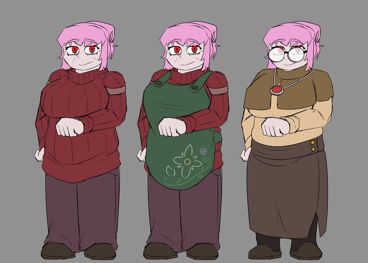 NEW and revamped OC reference sheet - Lily (4/6)