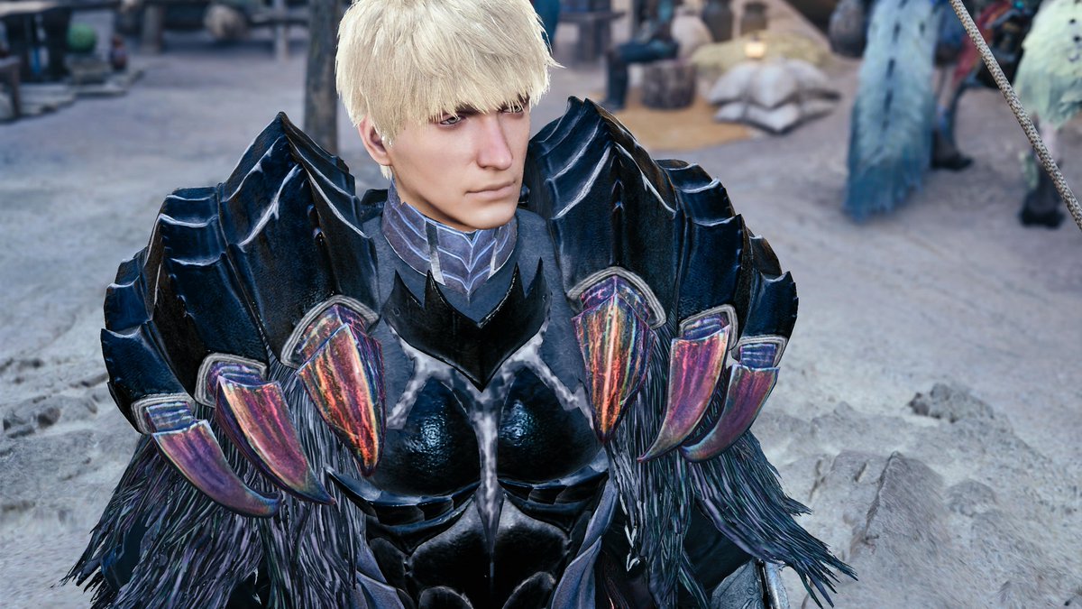kedamarick's tweet photo. 久しぶり過ぎて周囲の話についていけず、ひとまず深刻な顔をして話を聞いているハンター
#モンハンワイルズ https://t.co/n5948Xz427