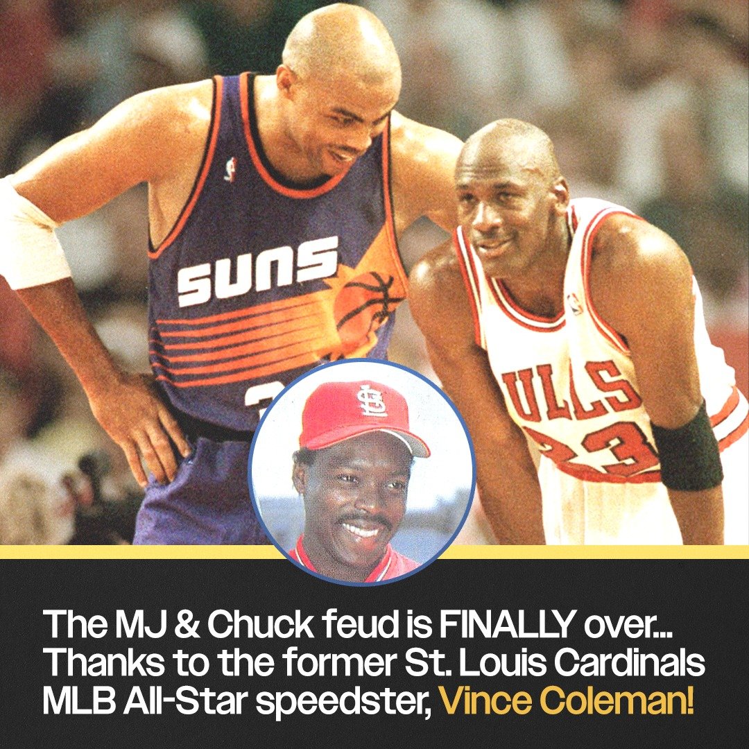 A golf meetup is already in the works to seal it.

The feud between Michael Jordan and Charles Barkley is finally over. They hadn’t spoken since 2012, both too stubborn. Then Vince Coleman stepped in, called Barkley from MJ’s golf spot, and made them talk.