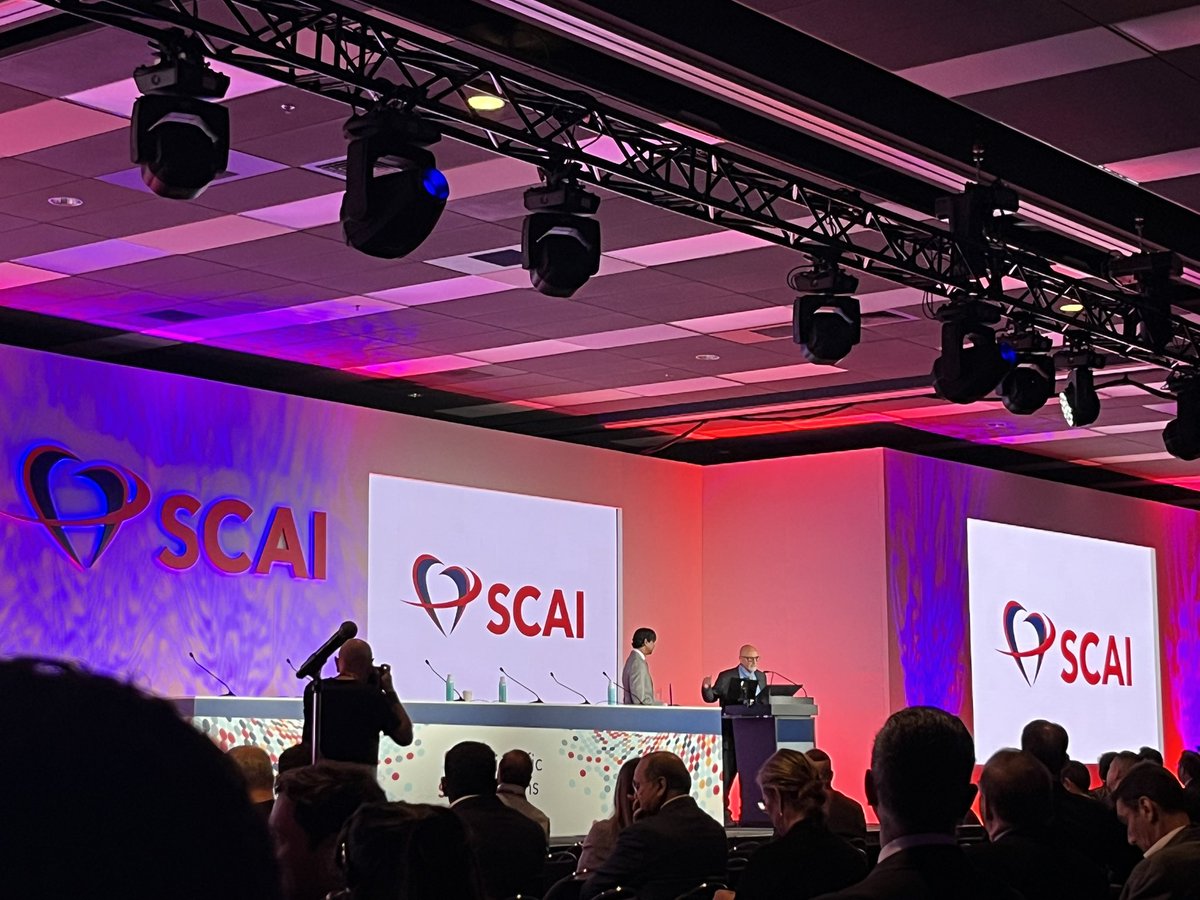 ShyamsA2's tweet photo. Congratulations Dr. Rosenfield on the Helping Hearts Lifetime Service Award! #SCAIFIT #SCAI2026 https://t.co/gRsPTcnSpQ