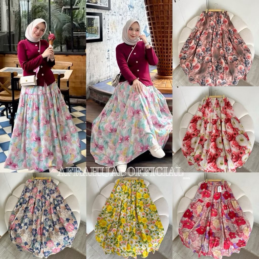 liyawnnn's tweet photo. rok wanita motif floral bunga cantik🥰🌺 bahan jatuh, tidak tembus pandang dan masih banyak motif lainnya!🤩

🛒 murah bgt: https://t.co/2KbhNnx7xT https://t.co/n0LrXFf4vD