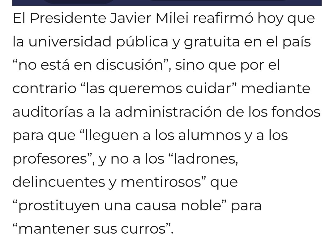 ¿Se acuerdan de esto? Estaba recontra proyectando ¿no? Si ahora la política no se deja auditar por el periodismo eso significa que estan prostituyendo una "causa noble" ¿no? 🙄