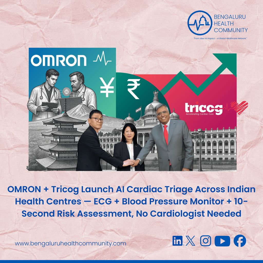 blrhealthco's tweet image. #India's cardiovascular disease burden is the largest in the world. #Cardiovascular and #cerebrovascular diseases are the leading causes of death in India, accounting for an estimated 28-30% of all mortality — a share that continues to grow as #urbanisation, #sedentary