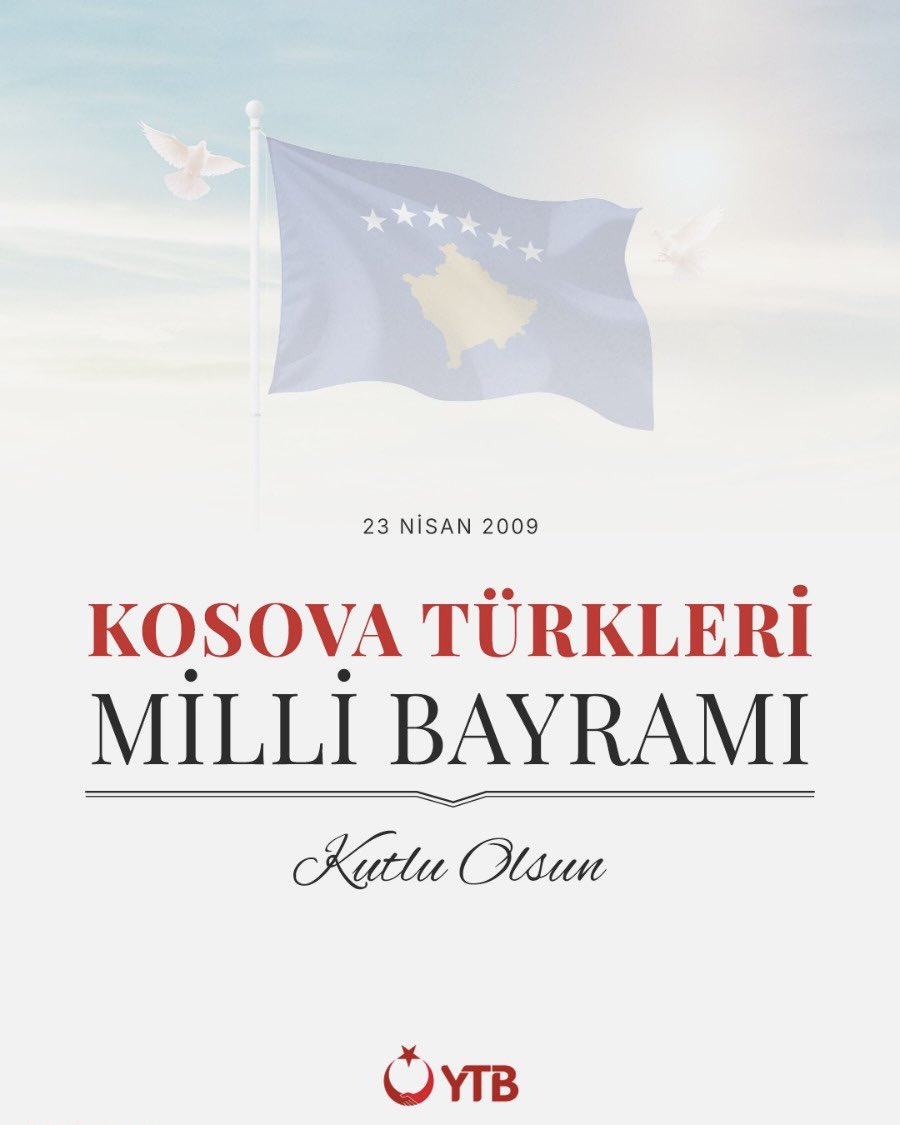 yurtdisiturkler's tweet image. 🇹🇷🇽🇰
#Kosova’daki tüm soydaşlarımızın 23 Nisan Kosova Türkleri Milli Bayramı kutlu olsun.